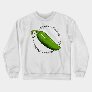 Jalapeno Chili Pepper Crewneck Sweatshirt